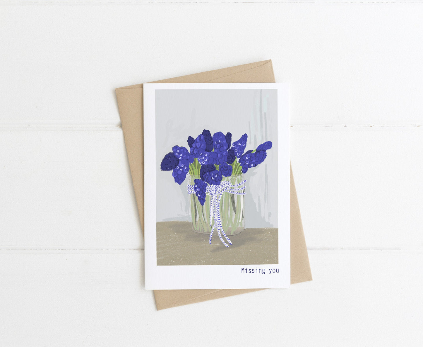 Missing you | A6 Card