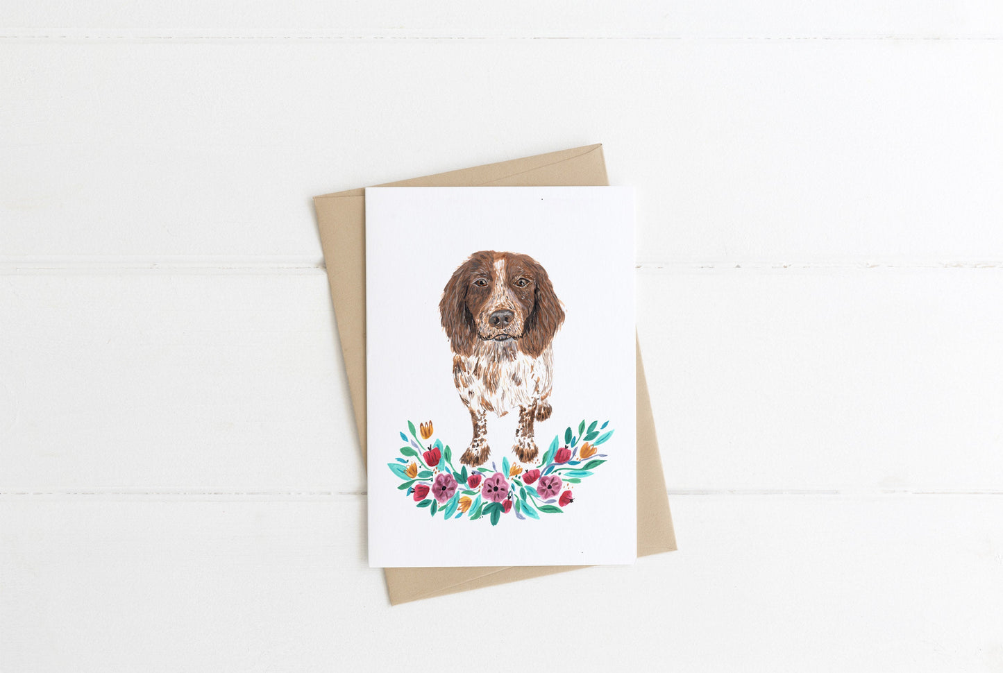 Sprocker Spaniel | A6 Greetings Card