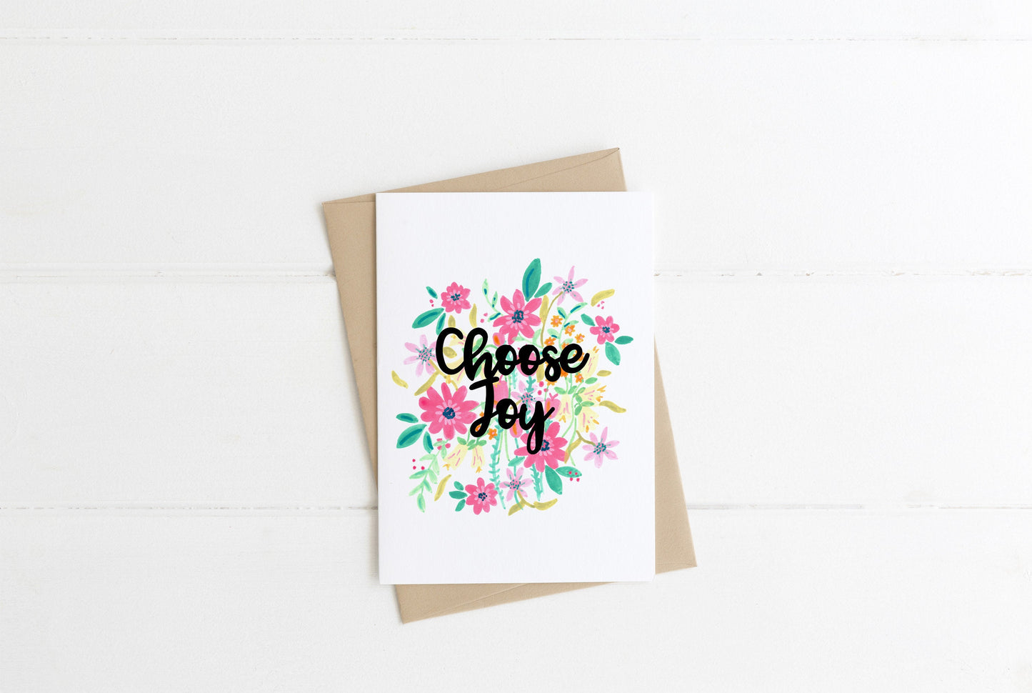 Choose Joy | Christian | A6 Card